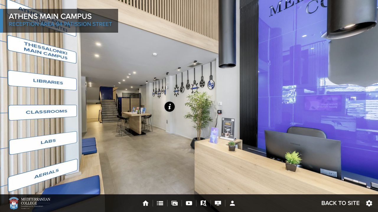 Διαδραστική περιήγηση στο Mediterranean College
